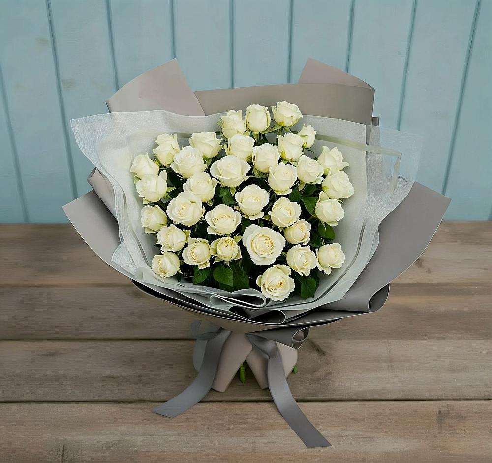 Букет Белоснежная нежность в Виля