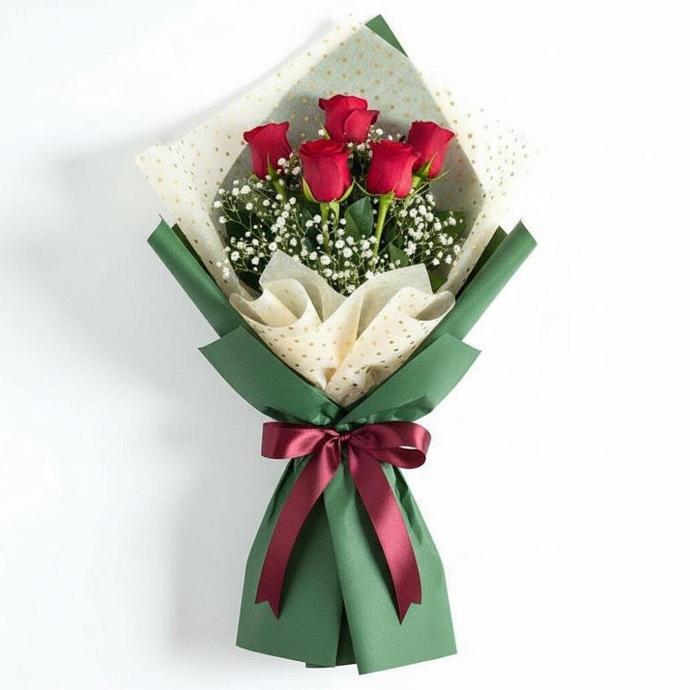 Букет цветов из: Розы в Виля