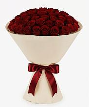 Букет 101 Бордовая роза Блэк Бакарра в Виля