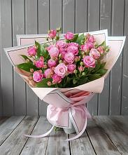 Букет Розовый кустик #REPLACE_PRED# Виля