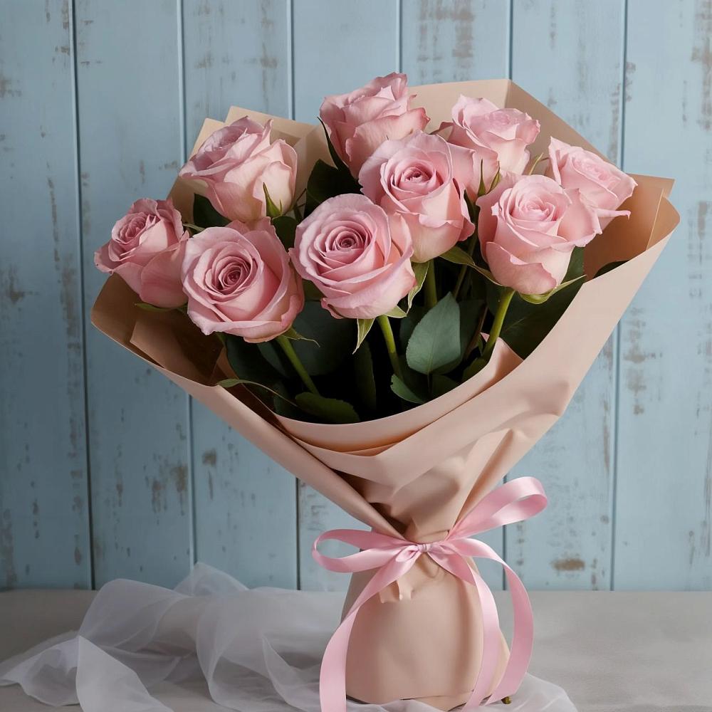 Букет цветов из: Розы в Виля