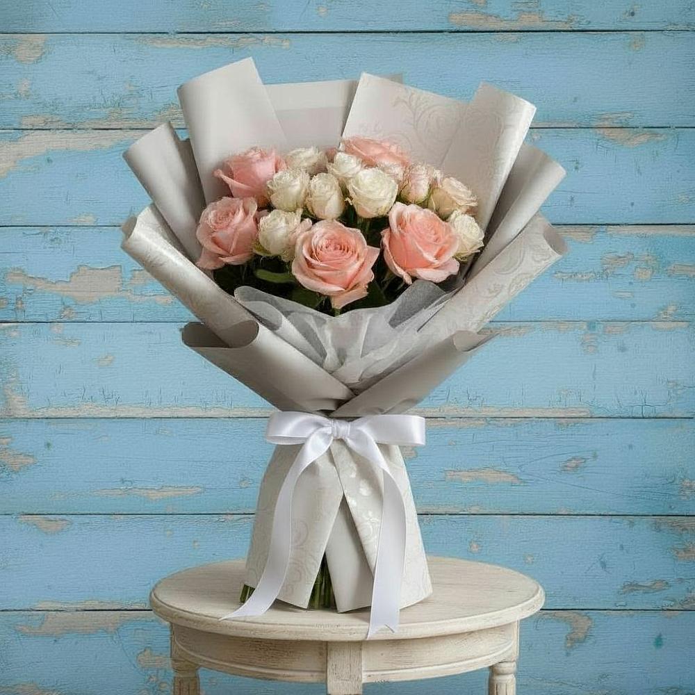 Букет цветов из: Розы в Виля