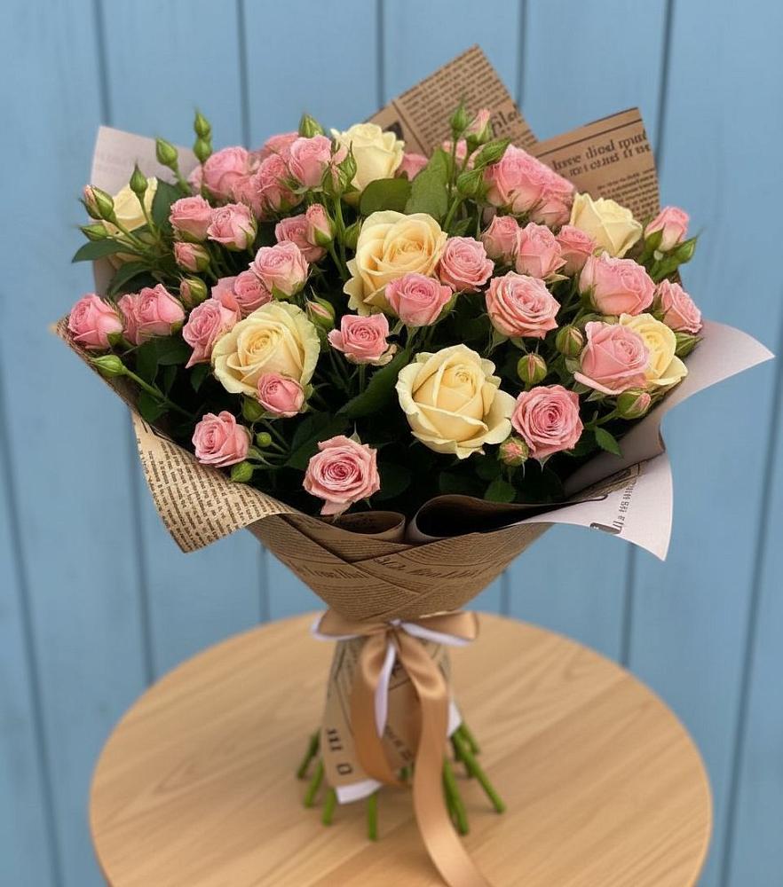 Букет цветов из: Розы в Виля