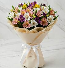 Букет цветов из:  Альстромерии #REPLACE_PRED# Виля