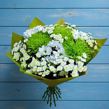 Букет цветов из:  Хризантемы #REPLACE_PRED# Виля