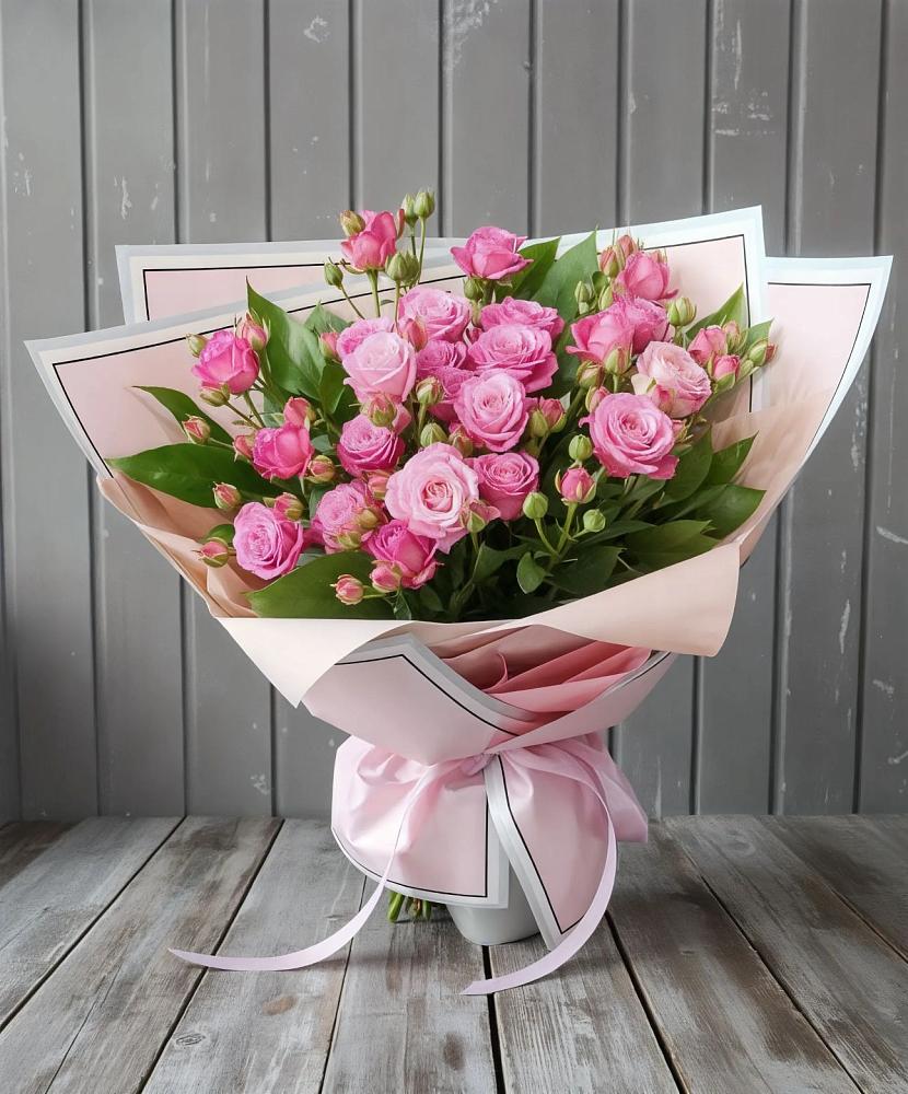 Букет Розовый кустик в Виля