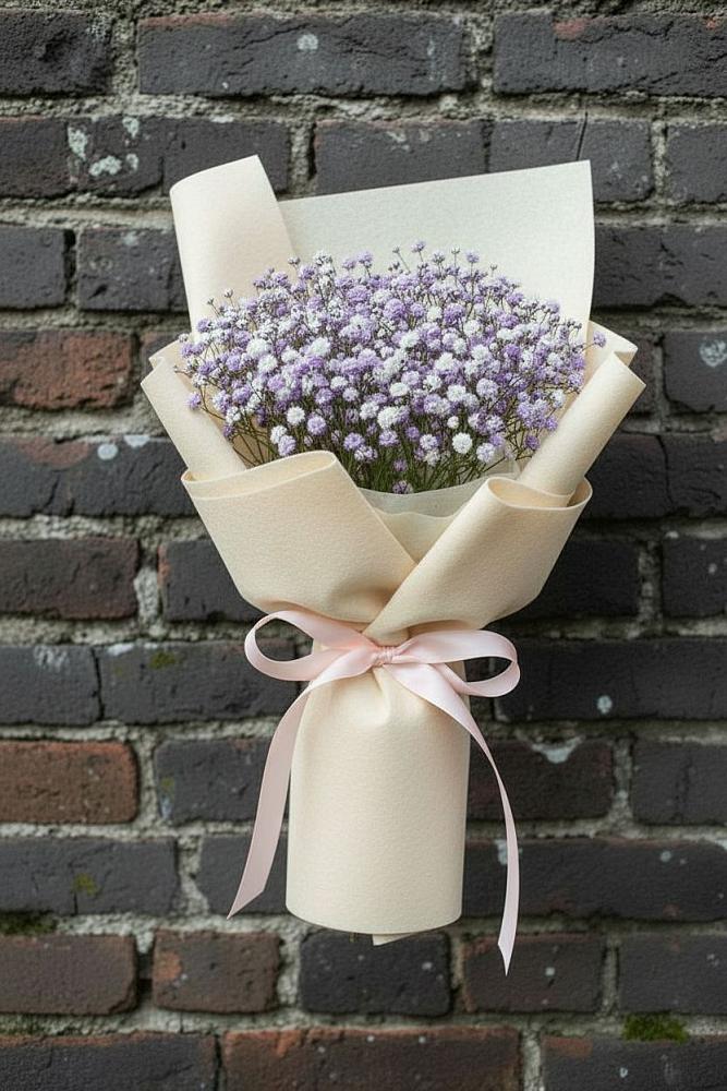 Букет цветов из: Гипсофила в Виля