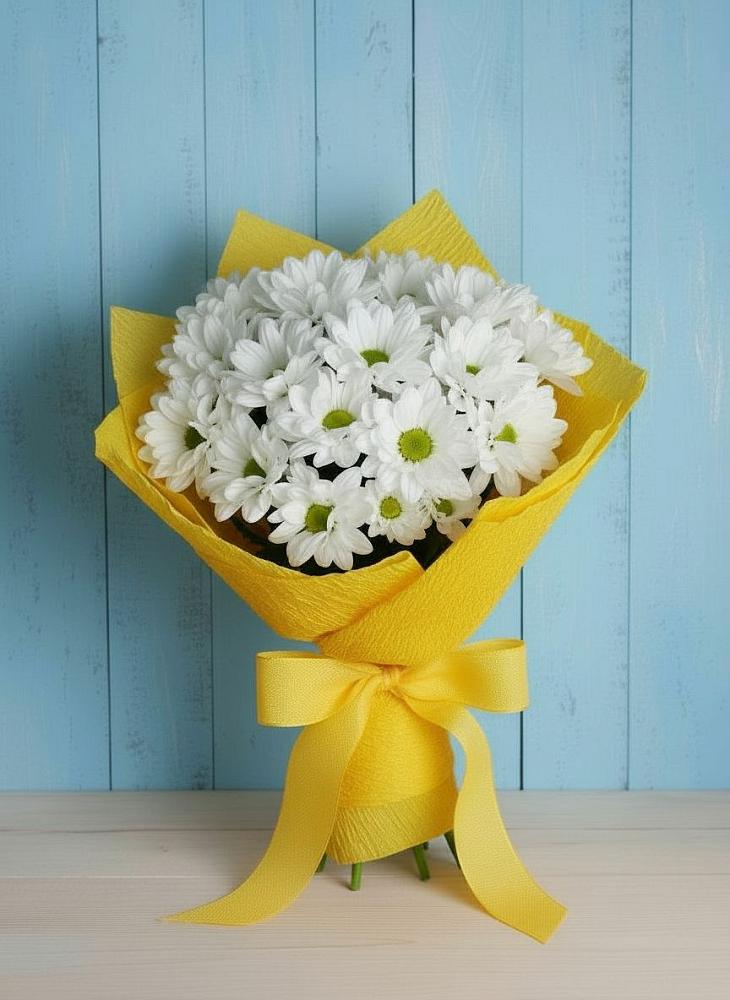 Букет цветов из: Хризантемы в Виля