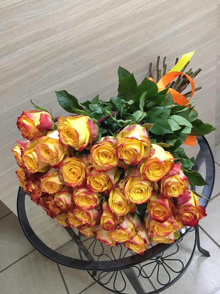 Букет Желтые розы в Виля