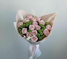 Букет цветов из:  Розы и Хризантемы в Виля