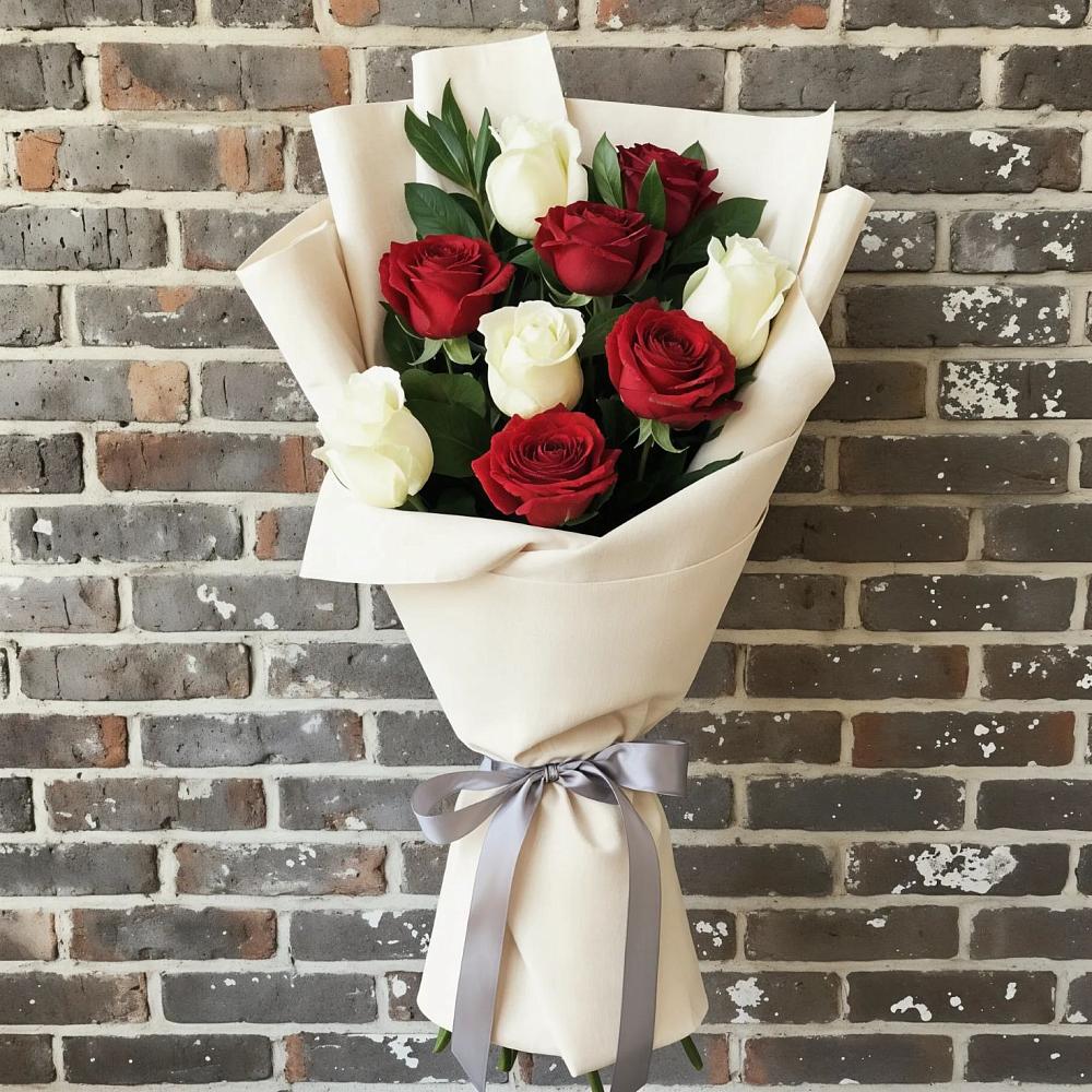 Букет цветов из: Розы в Виля