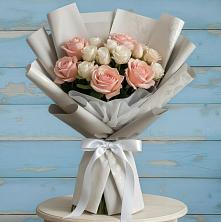 Букет цветов из:  Розы в Виля
