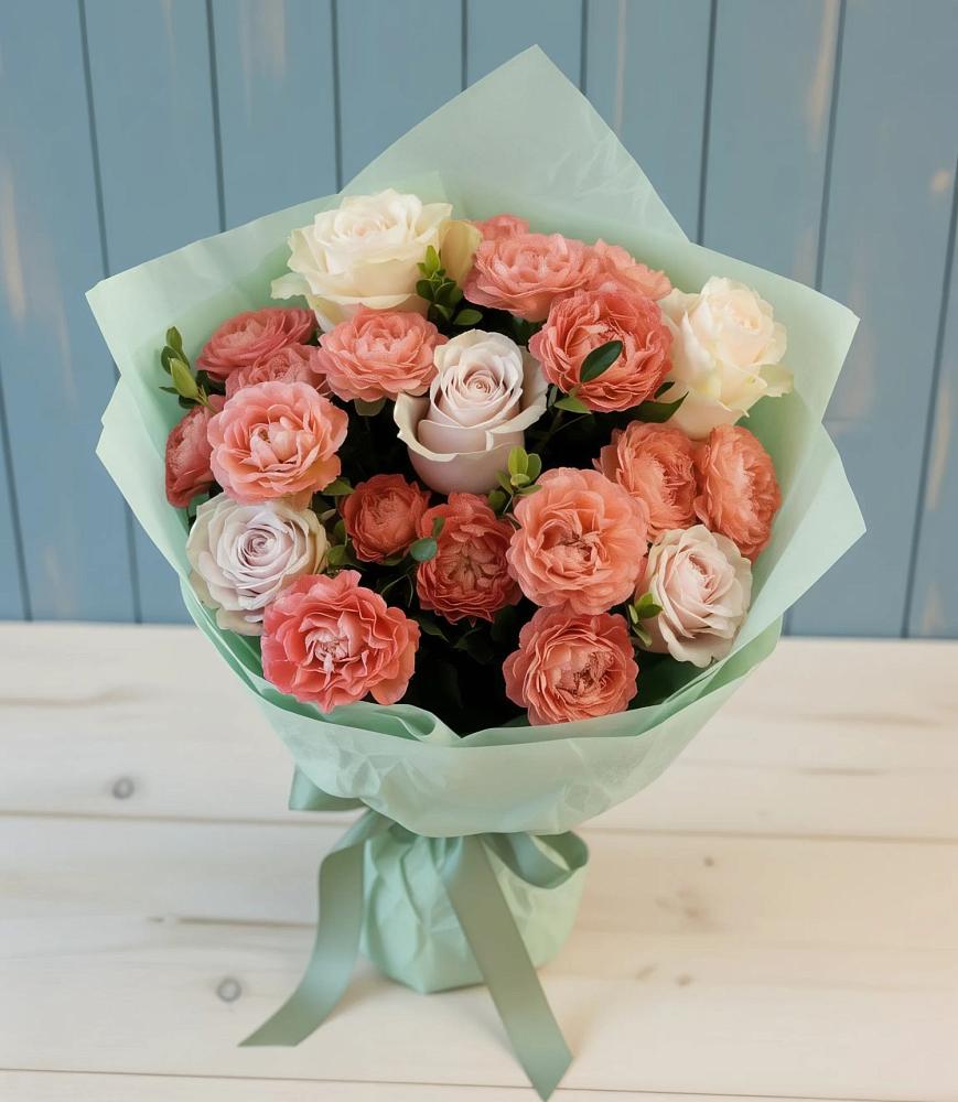 Букет цветов из: Розы в Виля