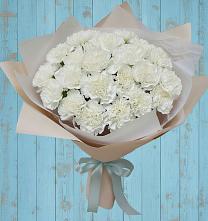 Букет цветов из:  Гвоздики #REPLACE_PRED# Виля