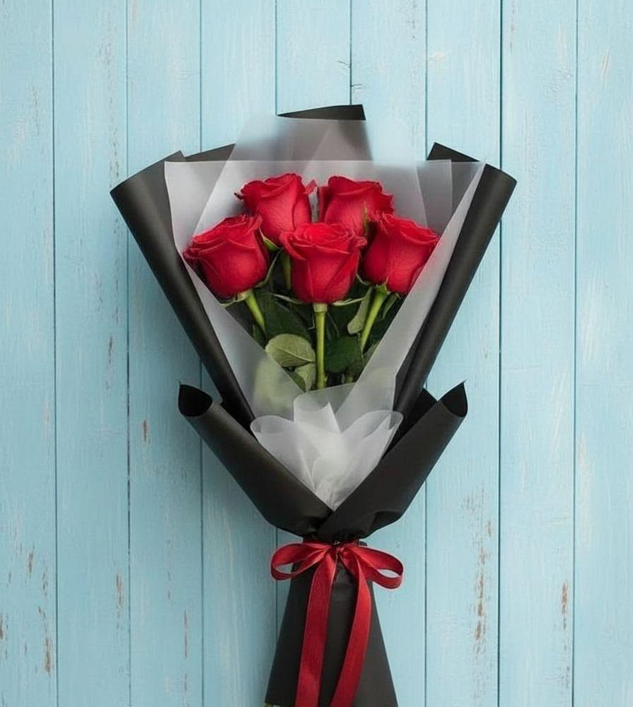 Букет цветов из: Розы в Виля