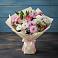 Букет цветов из: Хризантемы, Альстромерии и Розы в Виля